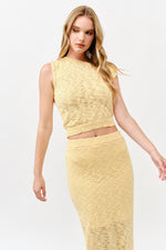 Load image into Gallery viewer, Chic Knitted Asymmetrical Set l ABES7544 I YELLOW I SHIP 05/15/25
