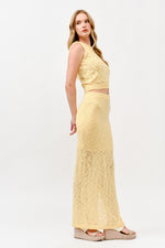 Load image into Gallery viewer, Chic Knitted Asymmetrical Set l ABES7544 I YELLOW I SHIP 05/15/25