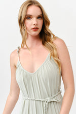 Load image into Gallery viewer, Tie Waist Jumpsuit / S#ABHJ0108