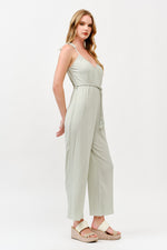 Load image into Gallery viewer, Tie Waist Jumpsuit / S#ABHJ0108