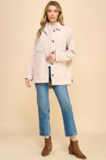 Load image into Gallery viewer, Boyfriend Oversized Corduroy Shacket / S#AIB3014