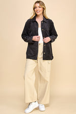 Load image into Gallery viewer, Boyfriend Oversized Corduroy Shacket / S#AIB3014