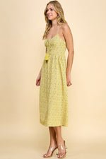 Load image into Gallery viewer, Cami Bow Front Midi Dress / S#HD5053