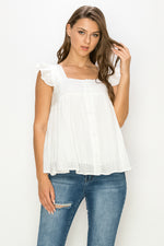 Load image into Gallery viewer, Flare bottom Blouse / S#ABDT0107