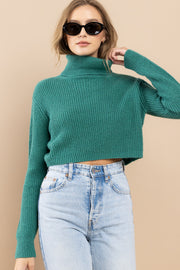 Turtle Neck Crip Sweater I ABHS0137