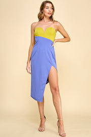 Color Black Midi Dress | ABND0680