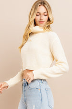 Load image into Gallery viewer, Turtle Neck Crip Sweater I ABHS0137
