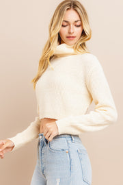 Turtle Neck Crip Sweater I ABHS0137