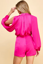 Load image into Gallery viewer, Off the Shoulder Romper | ABNB0645
