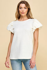 Load image into Gallery viewer, Textures Knit Top | ABNT0638
