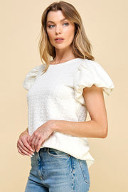 Textures Knit Top | ABNT0638