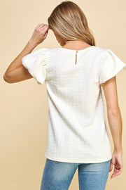 Textures Knit Top | ABNT0638