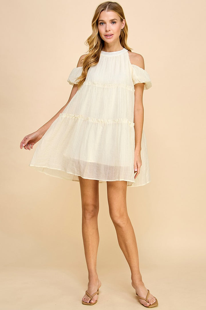 Cold Shoulder Dress | ABVD0315