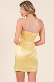 Satin Mini Dress | ABJD7504