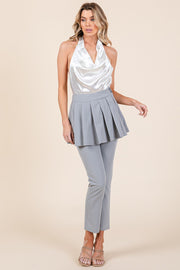 Pleated Miniskirt Pants | ABJB7507