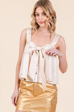 Load image into Gallery viewer, Satin Bow Top | ABST7515
