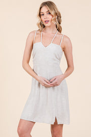 Smocked Mini Dress | ABJD7509