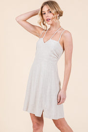 Smocked Mini Dress | ABJD7509