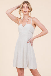 Smocked Mini Dress | ABJD7509