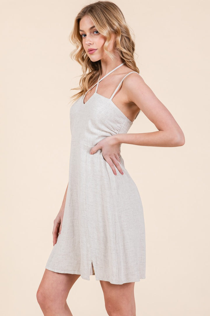 Smocked Mini Dress | ABJD7509