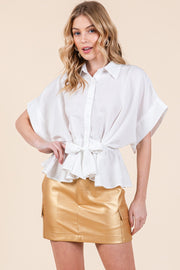 Dropped Shoulder Sleeve Shirt | ABST7501