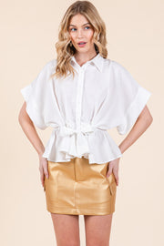 Dropped Shoulder Sleeve Shirt | ABST7501