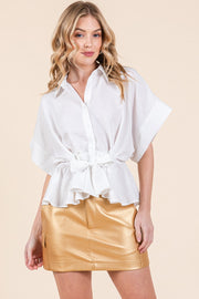 Dropped Shoulder Sleeve Shirt | ABST7501