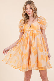 Butterfly Mesh Mini Dress | ABND0811