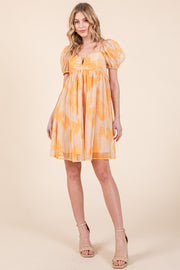 Butterfly Mesh Mini Dress | ABND0811