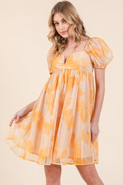 Butterfly Mesh Mini Dress | ABND0811