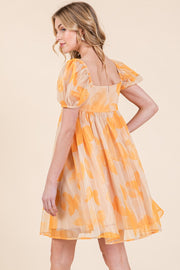 Butterfly Mesh Mini Dress | ABND0811