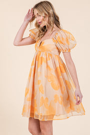 Butterfly Mesh Mini Dress | ABND0811