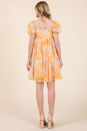 Butterfly Mesh Mini Dress | ABND0811