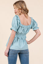 Load image into Gallery viewer, Puff Short Sleeve Top | ABET7501
