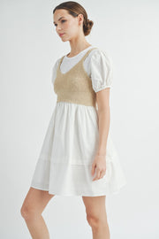 Two Piece Set Mini Dress / STLE#ABED7500