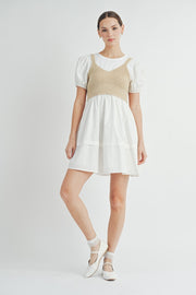 Two Piece Set Mini Dress / STLE#ABED7500