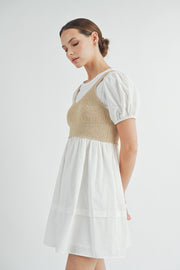 Two Piece Set Mini Dress / STLE#ABED7500