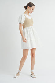 Two Piece Set Mini Dress / STLE#ABED7500