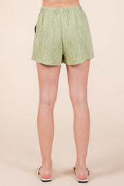 Textured Short Sleeve Shirt& Shorts SET | ABED7506