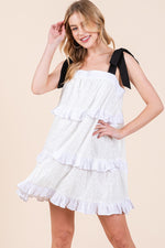 Load image into Gallery viewer, Tiered Ruffle Dress | ABED7502
