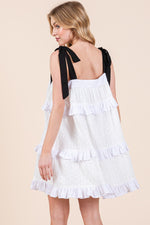 Load image into Gallery viewer, Tiered Ruffle Dress | ABED7502
