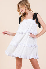Load image into Gallery viewer, Tiered Ruffle Dress | ABED7502
