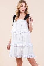 Load image into Gallery viewer, Tiered Ruffle Dress | ABED7502
