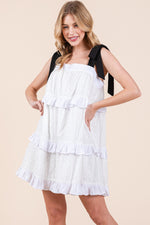 Load image into Gallery viewer, Tiered Ruffle Dress | ABED7502

