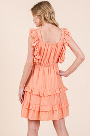 Ruffle Mini Dress | ABED7505