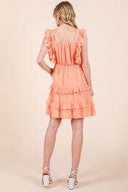 Ruffle Mini Dress | ABED7505
