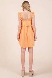 Striped Tiered Mini Dress | ABSD7532