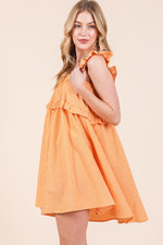 Load image into Gallery viewer, Striped Tiered Mini Dress | ABSD7532
