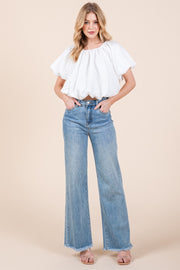 Bubble Crop Top | ABST7524