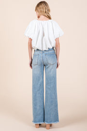 Bubble Crop Top | ABST7524